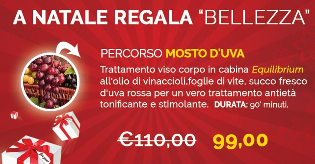 Idea regalo Natale: Percorso al mosto d’uva