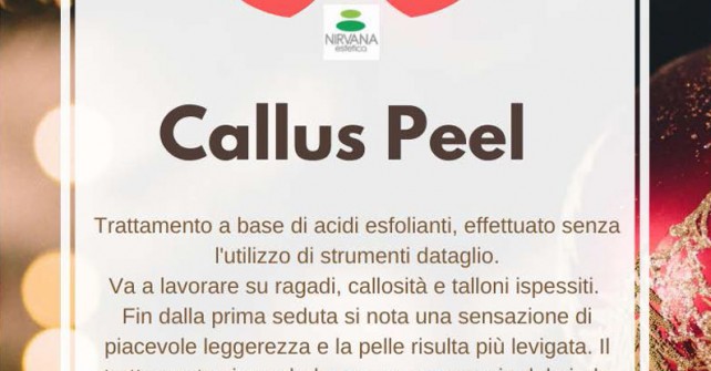 Natale: Promo su Trattamento Callus Peel