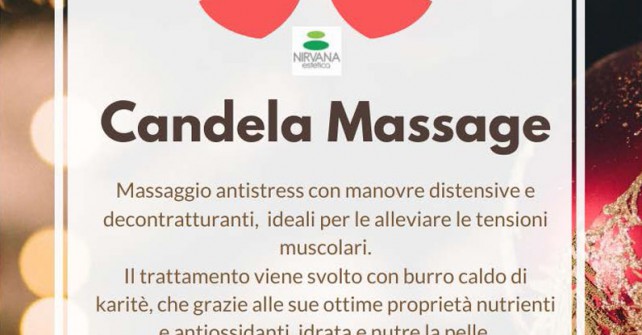 Natale: Promo su Massaggio alla Candela