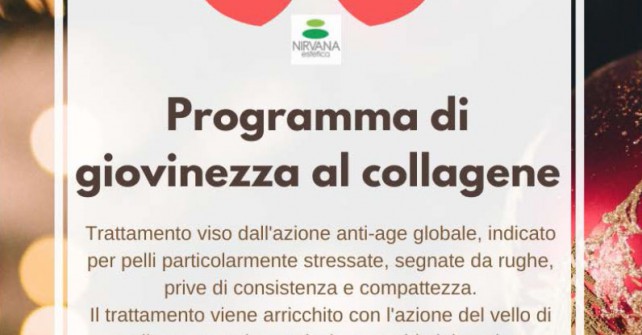 Natale: Programma Giovinezza al Collagene