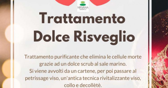 Natale: Promo trattamento Dolce Risveglio