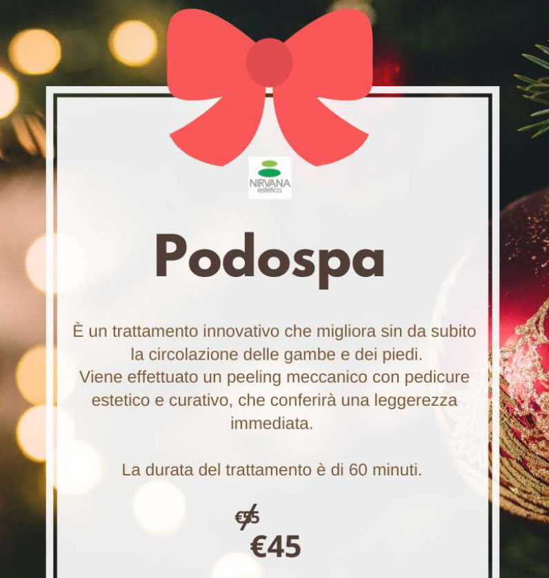 Natale: Promo su PodoSpa